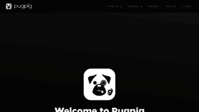 What Pugpig.com website looked like in 2019 (5 years ago)