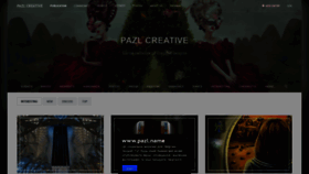 What Pazl.name website looked like in 2019 (5 years ago)