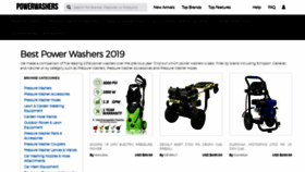 What Powerwashers.biz website looked like in 2019 (5 years ago)