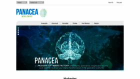What Panaceaww.com website looked like in 2019 (5 years ago)