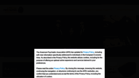 What Psych.org website looked like in 2019 (6 years ago)