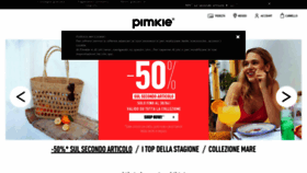 What Pimkie.it website looked like in 2019 (5 years ago)