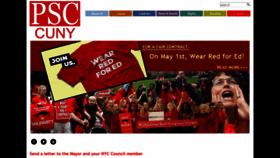 What Psc-cuny.org website looked like in 2019 (4 years ago)