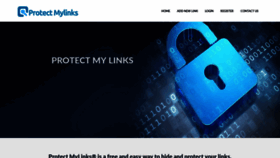 What Protect-mylinks.com website looked like in 2019 (5 years ago)