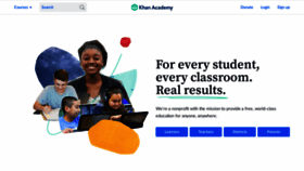 What Pl.khanacademy.org website looked like in 2019 (5 years ago)