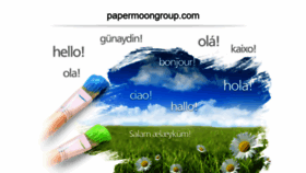 What Papermoongroup.com website looked like in 2019 (4 years ago)