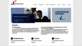 What Platformbeveiliging.nl website looked like in 2019 (5 years ago)