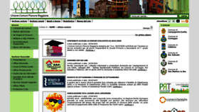 What Pianurareggiana.it website looked like in 2019 (4 years ago)