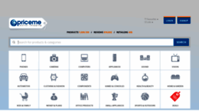 What Priceme.co.nz website looked like in 2019 (7 years ago)