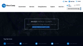 What Piercecountywa.org website looked like in 2019 (4 years ago)