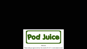 What Podjuice55.com website looked like in 2019 (4 years ago)