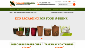 What Packagingenvironmental.co.uk website looked like in 2019 (6 years ago)