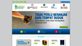 What Percetakanbandung.com website looked like in 2019 (4 years ago)