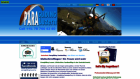 What Paragliding-luzern.ch website looked like in 2019 (5 years ago)