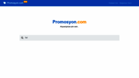 What Promosyon.com website looked like in 2019 (4 years ago)