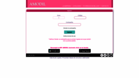What Pedidos.amodil.com website looked like in 2019 (4 years ago)