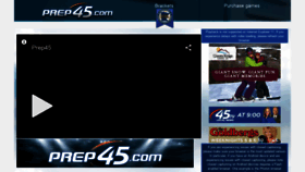 What Prep45.com website looked like in 2019 (4 years ago)