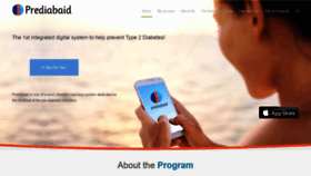 What Prediabaid.com website looked like in 2019 (5 years ago)