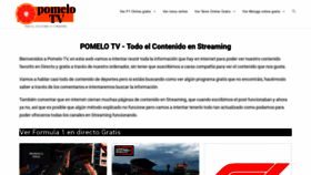 What Pomelotv.com website looked like in 2019 (4 years ago)