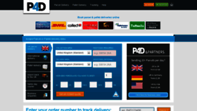 What P4d.co.uk website looked like in 2019 (4 years ago)