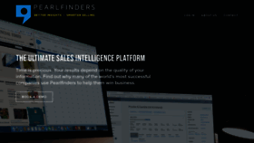 What Pearlfinders.com website looked like in 2019 (4 years ago)