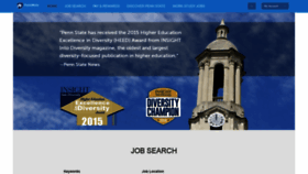 What Psu.jobs website looked like in 2019 (4 years ago)