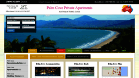 What Palmcove.net website looked like in 2019 (4 years ago)