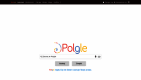 What Polgle.pl website looked like in 2019 (4 years ago)