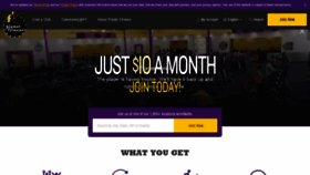 What Planetfitness.com website looked like in 2019 (4 years ago)