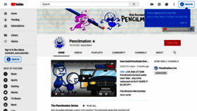 What Pencilmation.com website looked like in 2019 (4 years ago)