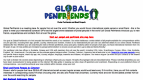 What Penfriends.com.au website looked like in 2019 (4 years ago)