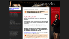 What Pennystocks.org website looked like in 2019 (4 years ago)
