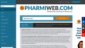 What Pharmiweb.co.uk website looked like in 2019 (4 years ago)