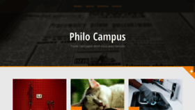 What Philocampus.com website looked like in 2019 (4 years ago)