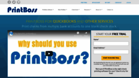 What Printboss.com website looked like in 2019 (4 years ago)