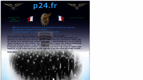 What P24.fr website looked like in 2019 (4 years ago)