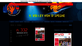 What Piemonte.federvolley.it website looked like in 2019 (4 years ago)