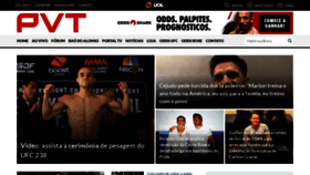 What Portaldovaletudo.com.br website looked like in 2019 (4 years ago)