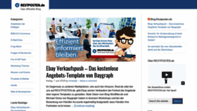 What Postenblogger.de website looked like in 2019 (4 years ago)