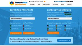 What Passportvisasexpress.com website looked like in 2019 (4 years ago)