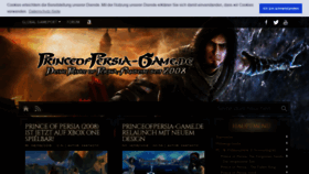 What Princeofpersia-game.de website looked like in 2019 (4 years ago)