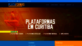 What Plataformascuritiba.com.br website looked like in 2019 (4 years ago)