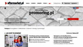 What Promoring.pl website looked like in 2019 (5 years ago)