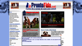 What Prontofido.net website looked like in 2019 (4 years ago)