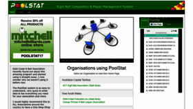 What Poolstat.net.au website looked like in 2019 (4 years ago)