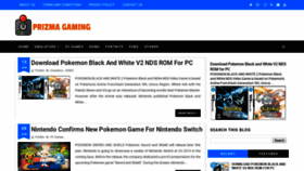 What Prizma-gaming.com website looked like in 2019 (4 years ago)