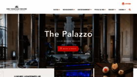 What Palazzo.com website looked like in 2019 (4 years ago)