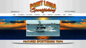 What Pointlomasportfishing.com website looked like in 2019 (4 years ago)