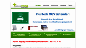 What Plustech.com.tr website looked like in 2019 (4 years ago)