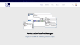 What Parks-informatik.de website looked like in 2019 (4 years ago)